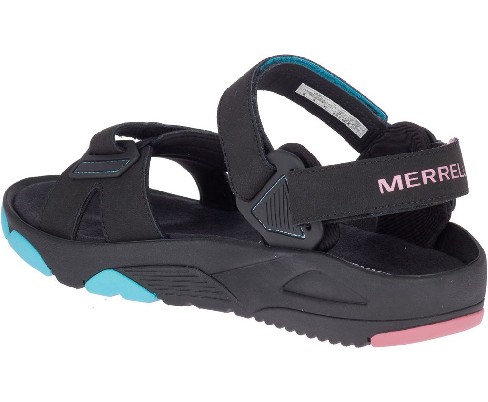 Merrell Sandals Black - Belize Convertible - Mens 09SKBXIJU